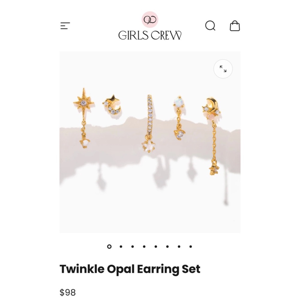 Multi Earrings Set - Picture 6 of 6